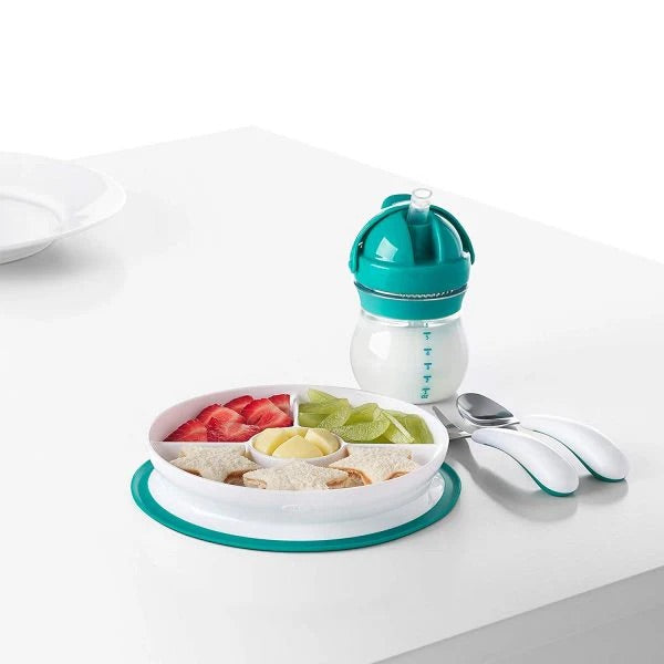 OXO TOT STICK AND STAY SUCTION DIVIDED PLATE