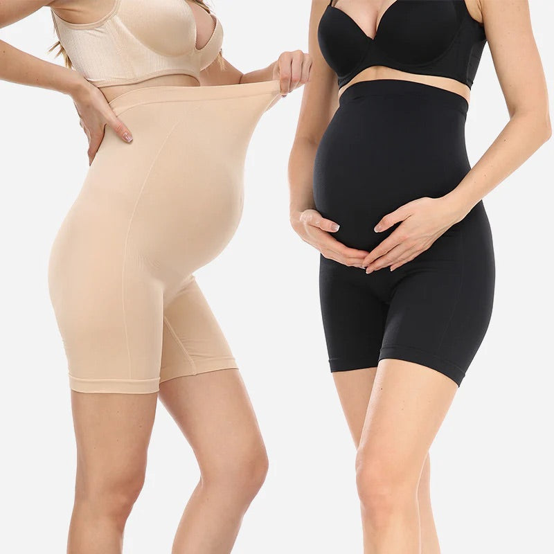 LUNABEBE PREGNANCY SUPPORT BIKER SHORTS