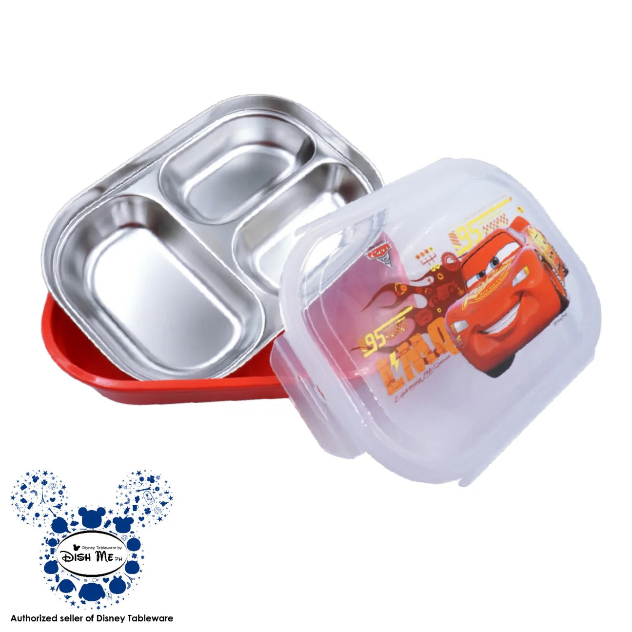 Dish Me Disney 3 Grid Stainless Lunch Box