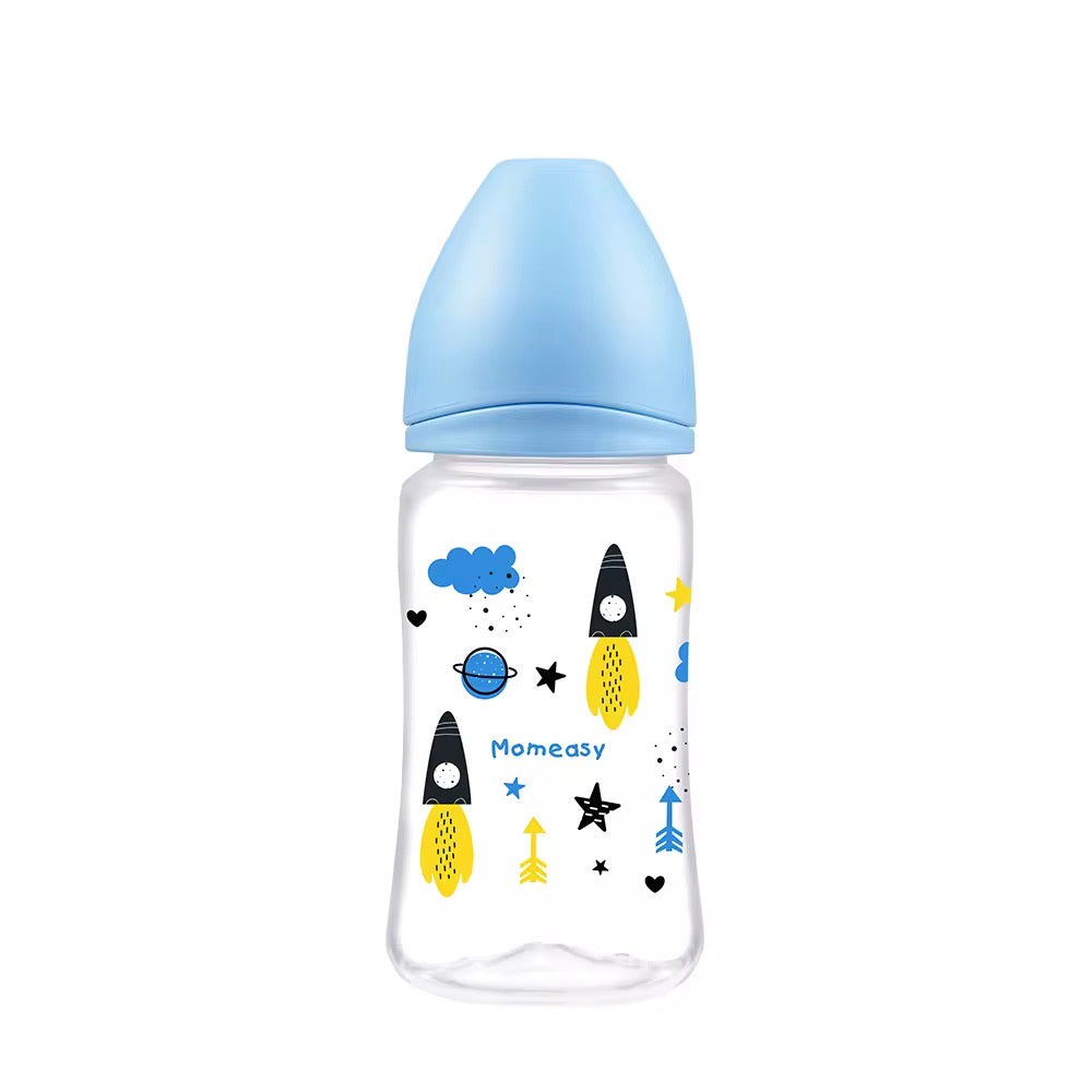 Momeasy 8oz Wideneck PP Feeding Bottle Set of 3