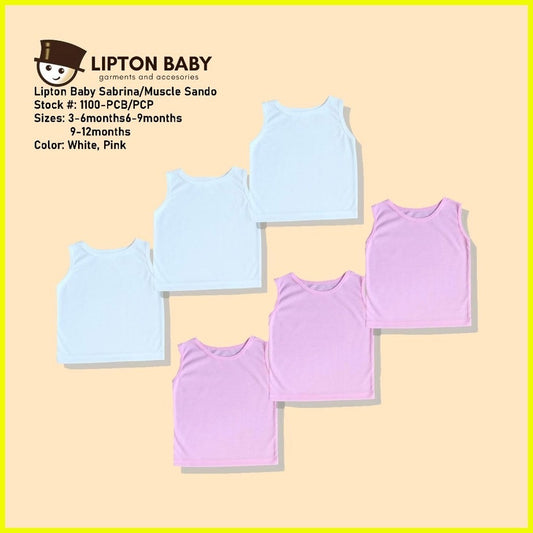 Lipton Baby Sabrina Muscle Sando Set of 3 #1100