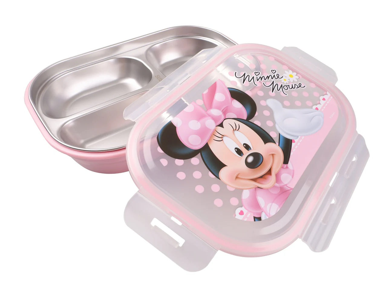 Dish Me Disney 3 Grid Stainless Lunch Box