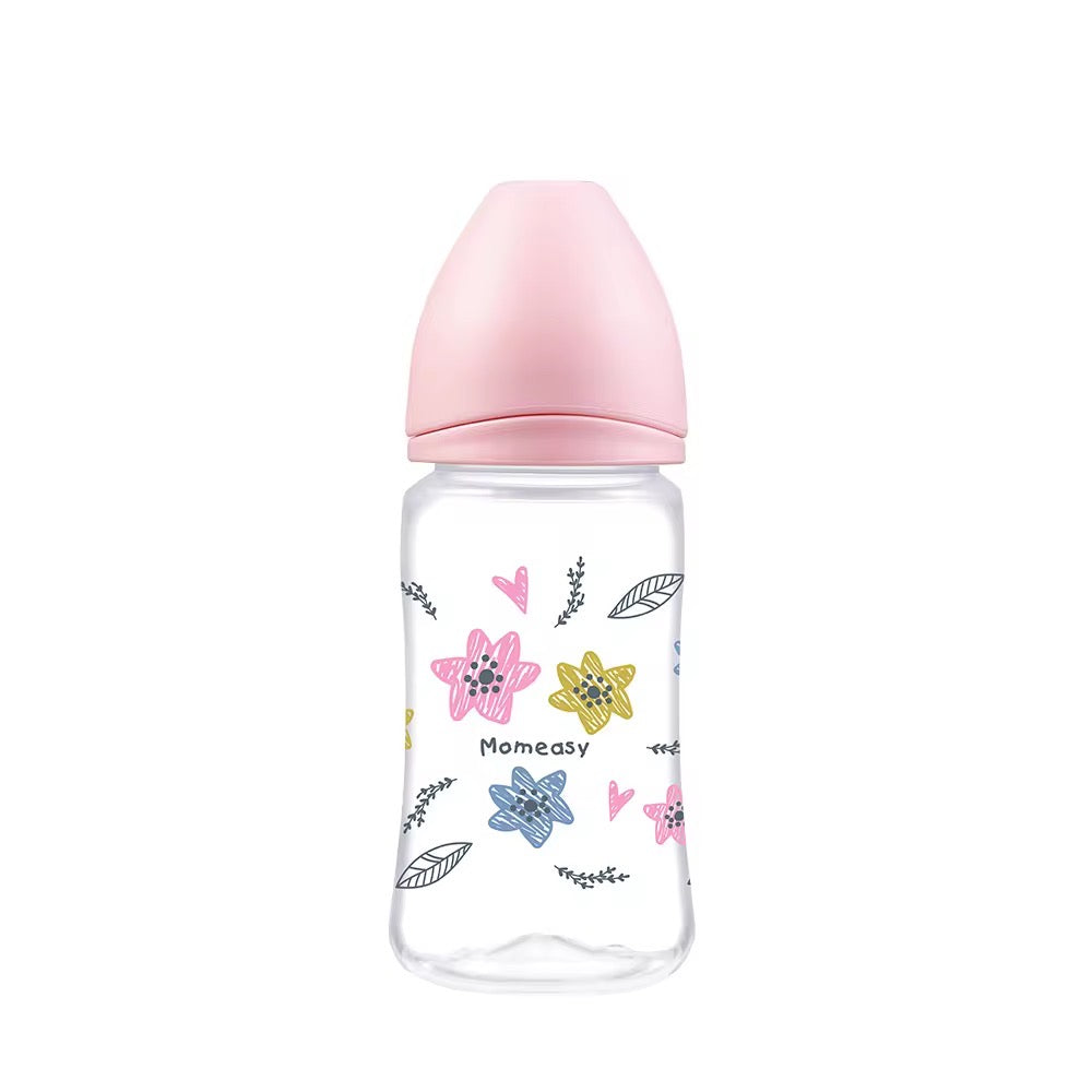 Momeasy 8oz Wideneck PP Feeding Bottle Set of 3