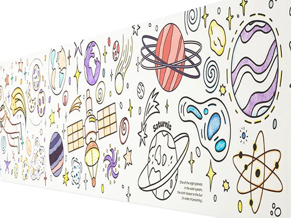 Flower Monaco Drawing Roll