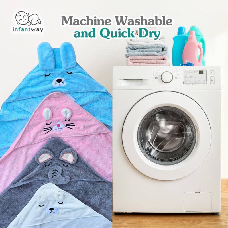 Infantway Baby Hooded Towelrobe