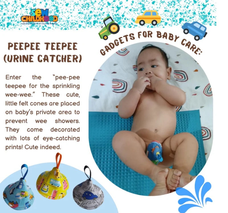 Sew Childhood Peepee Tepee (urine catcher)