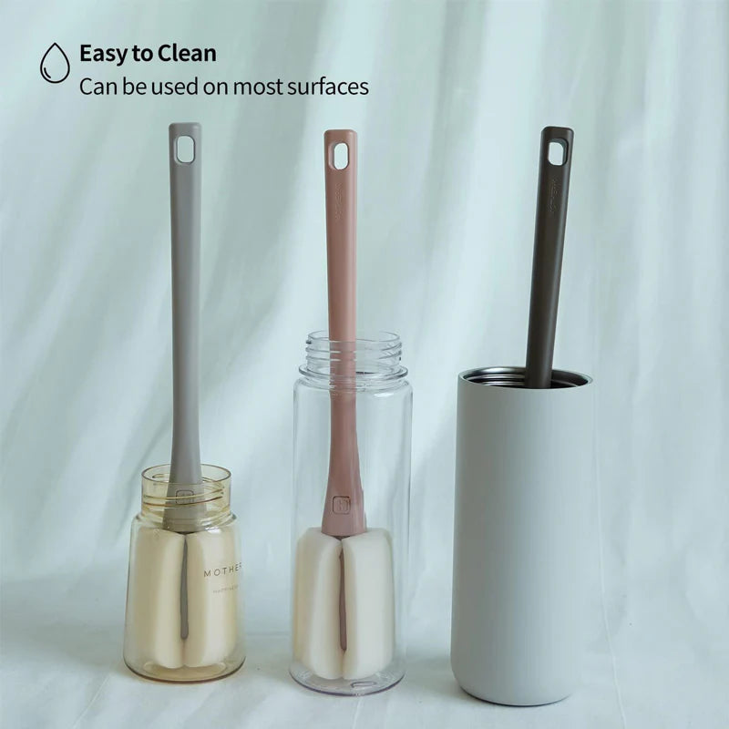 Mother-K Interchangeable Sponge Bottle Brush Set