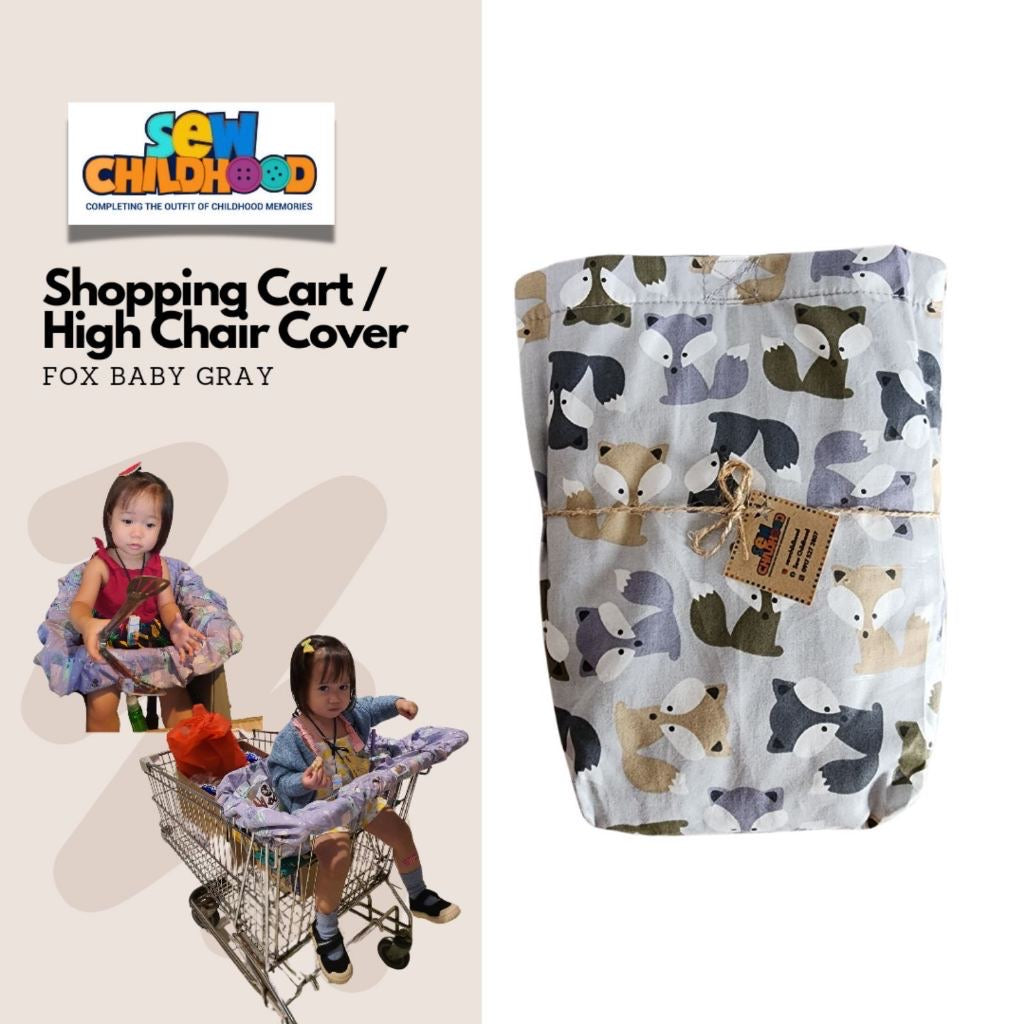 Sew Childhood Shopping Cart / Highchair Cover