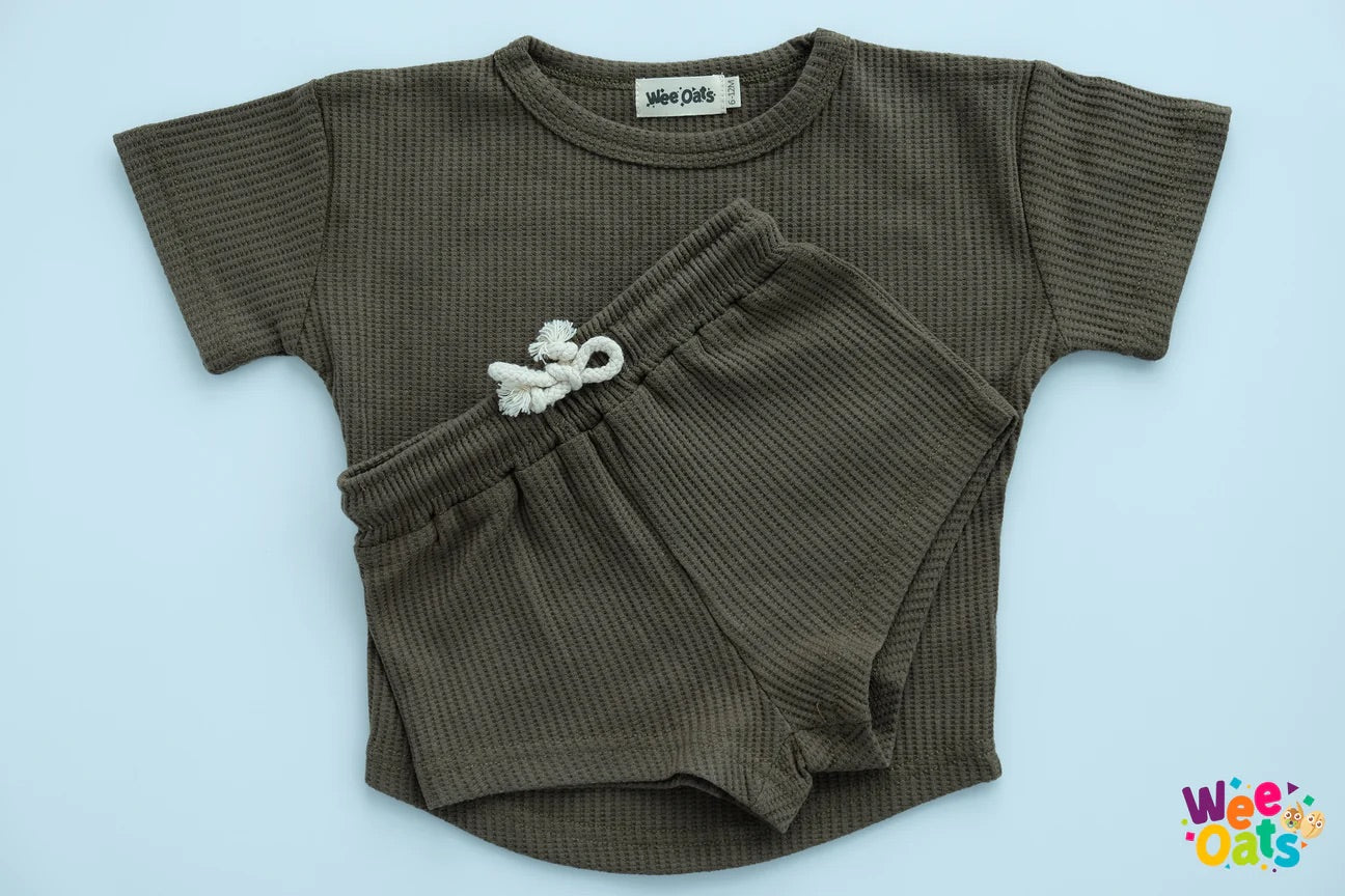 Wee Oats Smoothie Shorts and Shirts Terno