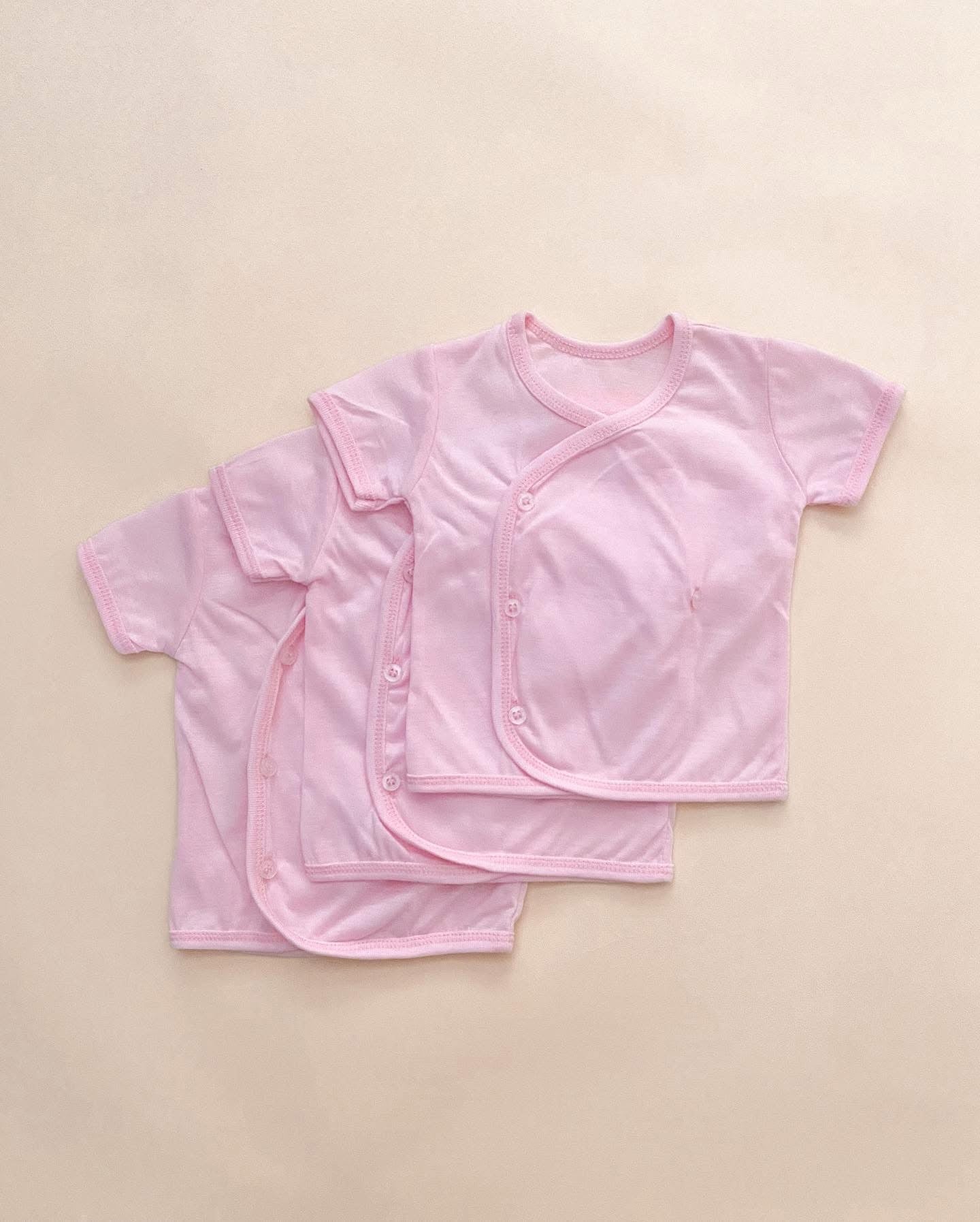 Lipton Baby Button Side Short Sleeve Set of 3 #10C