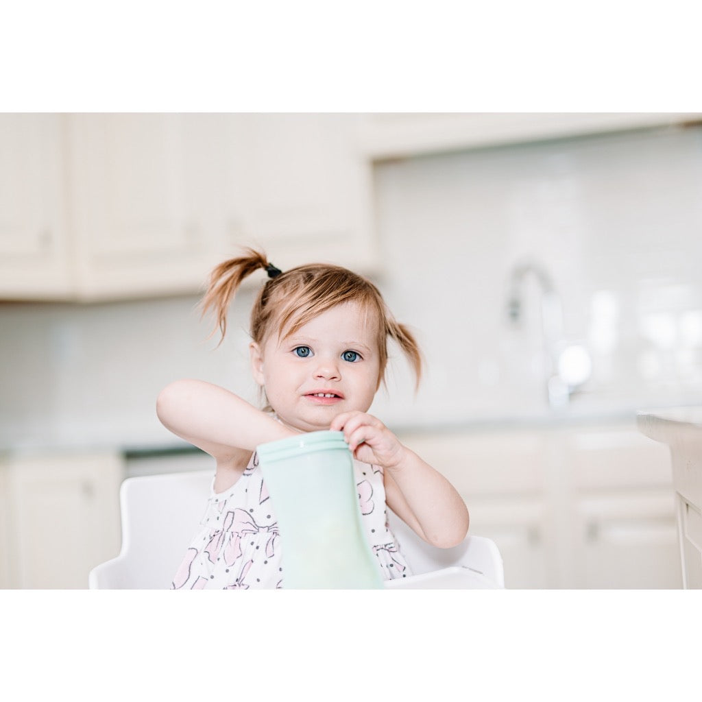 Junobie Breast Milk and Snack Storage Bags 8oz 2-pack Bundle - Reusable, Silicone