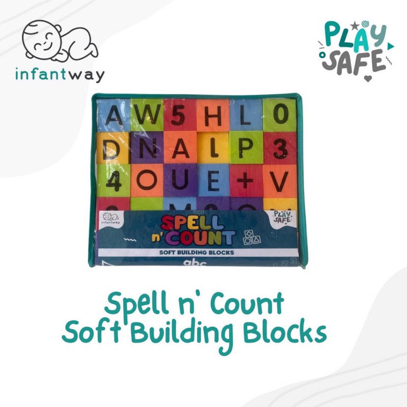 Infantway Play Safe Lil Beginners Foam Puzzle Set