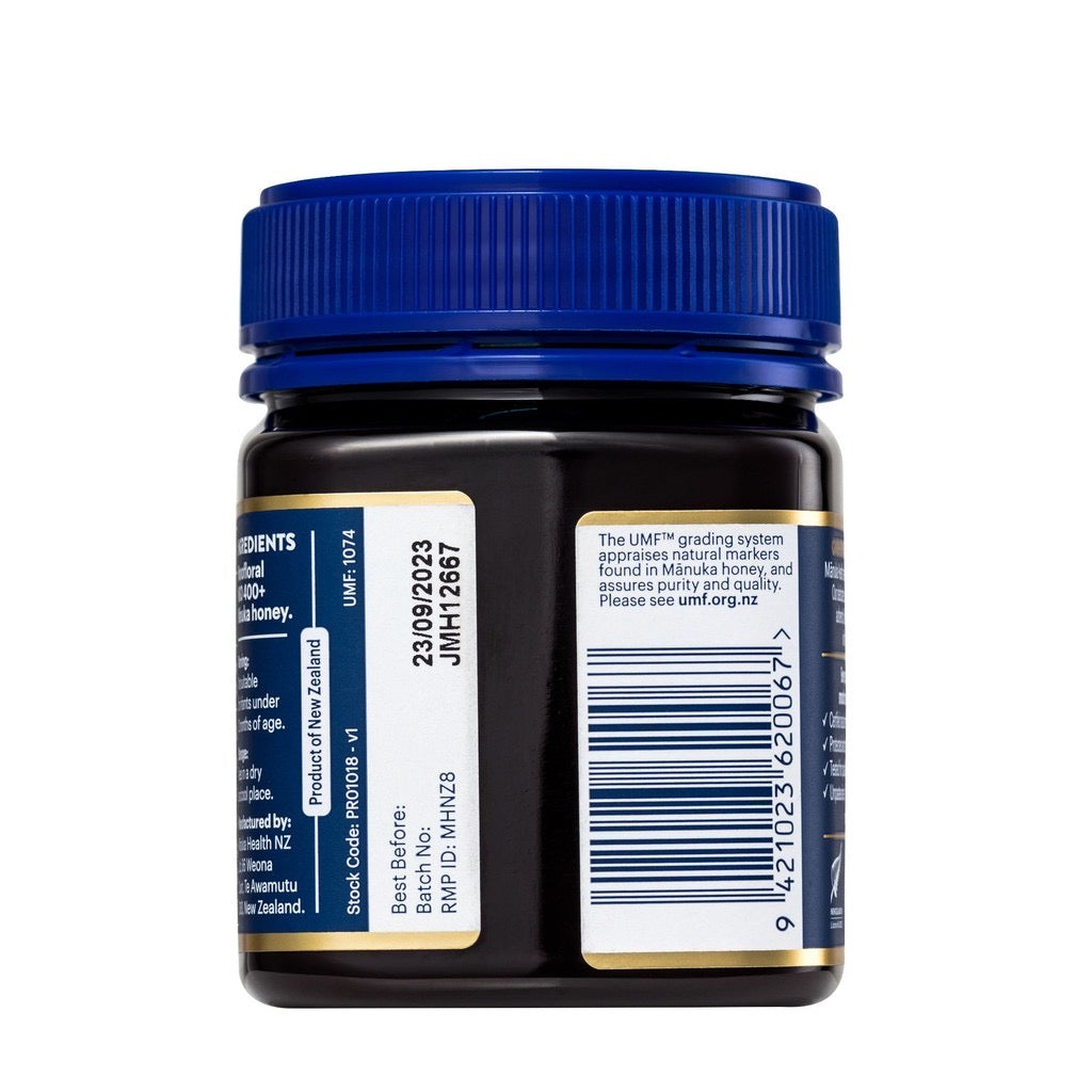 Manuka Health MGO 400+ UMF 13+ Manuka Honey (250g)