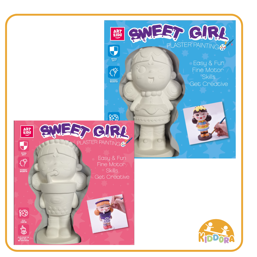 Kiddora ArtKids Sweet Girl Painting Set