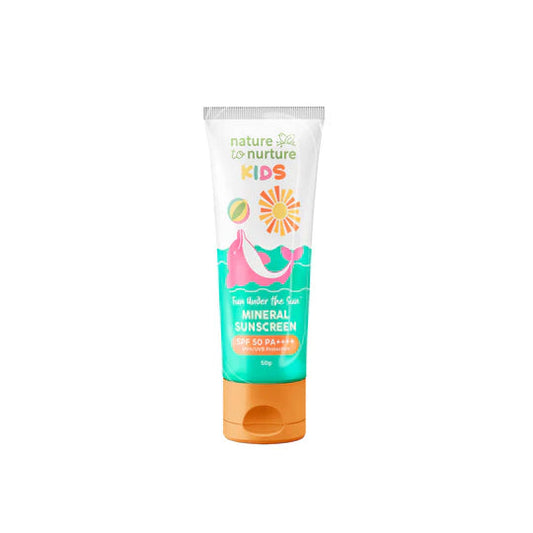 NATURE TO NURTURE KIDS FUN UNDER THE SUN MINERAL SUNSCREEN 50G