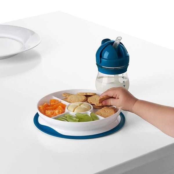 OXO TOT STICK AND STAY SUCTION DIVIDED PLATE