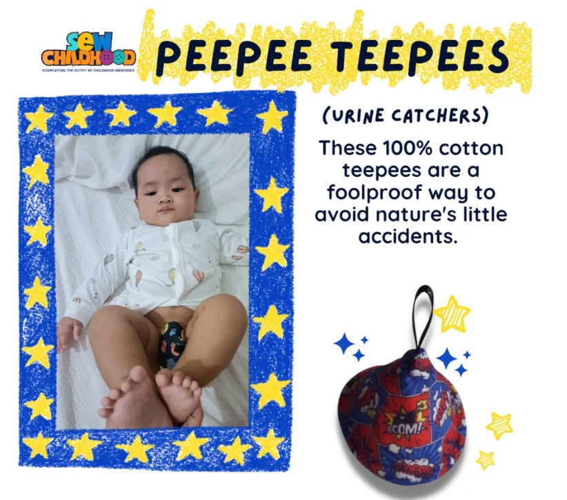 Sew Childhood Peepee Tepee (urine catcher)
