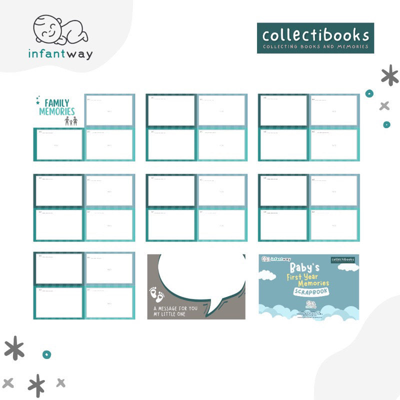 Infantway Baby’s Scrapbook (First Year Memories)