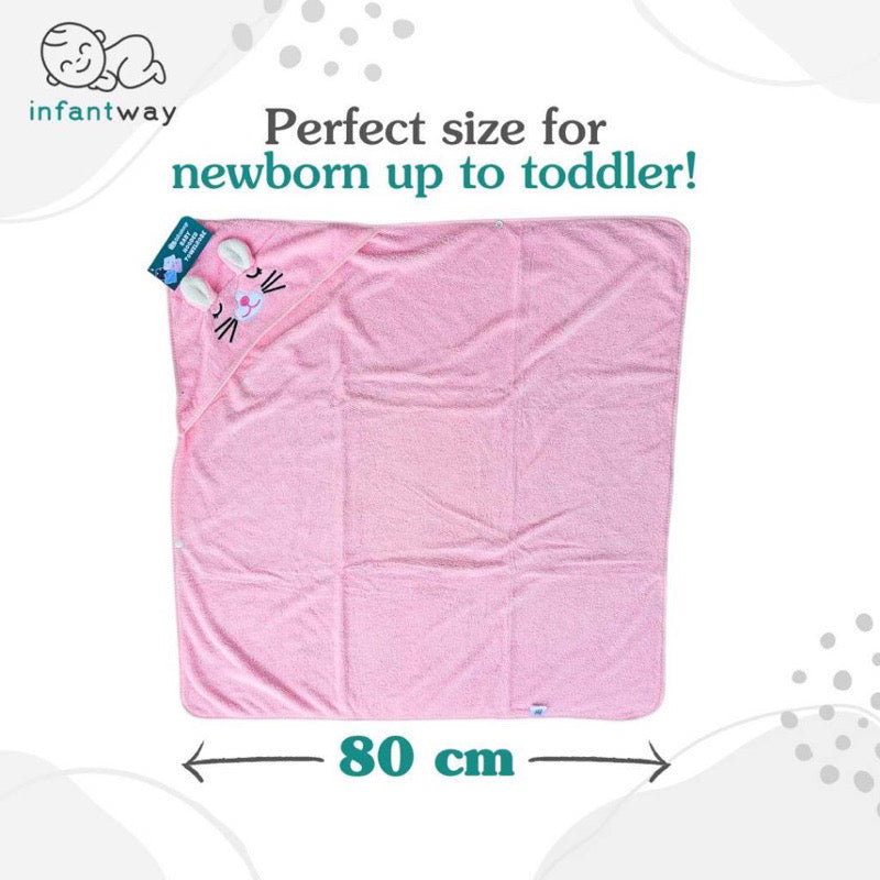 Infantway Baby Hooded Towelrobe