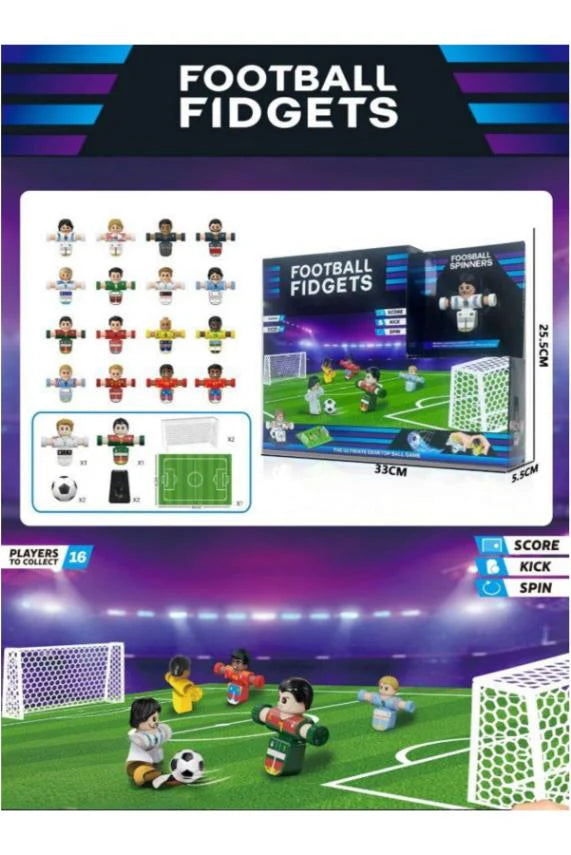 Kiddora Football Fidgets Full Set