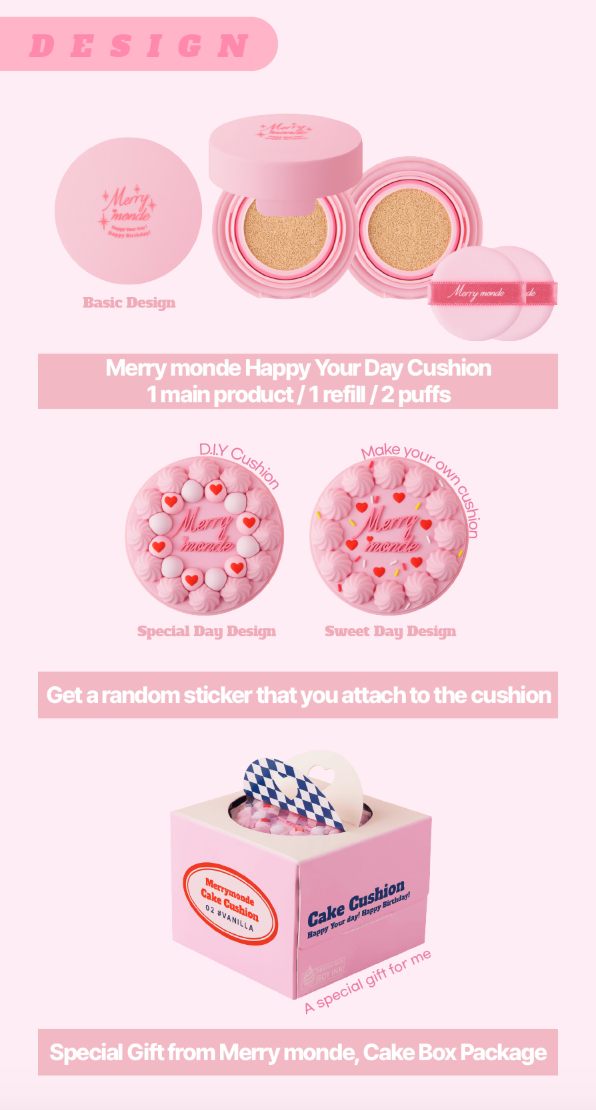 Merrymonde Happy Your Day Cushion Foundation
