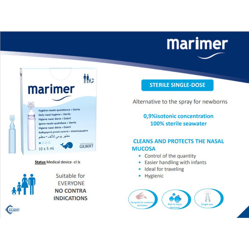 MARIMER SALINE NEBULES (ISOTONIC/HYPERTONIC) SINGLE DOSE