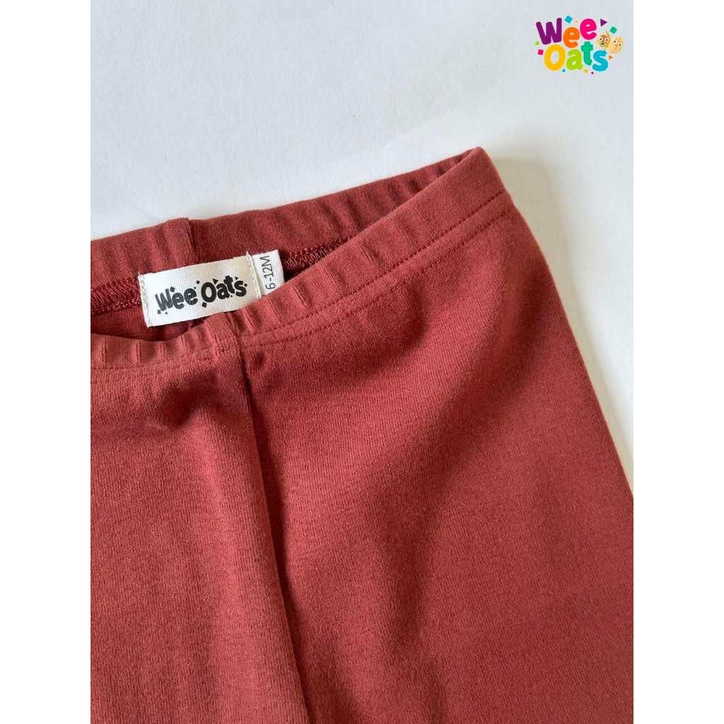 Wee Oats PUDDING - Organic Cotton Baby Unisex Leggings