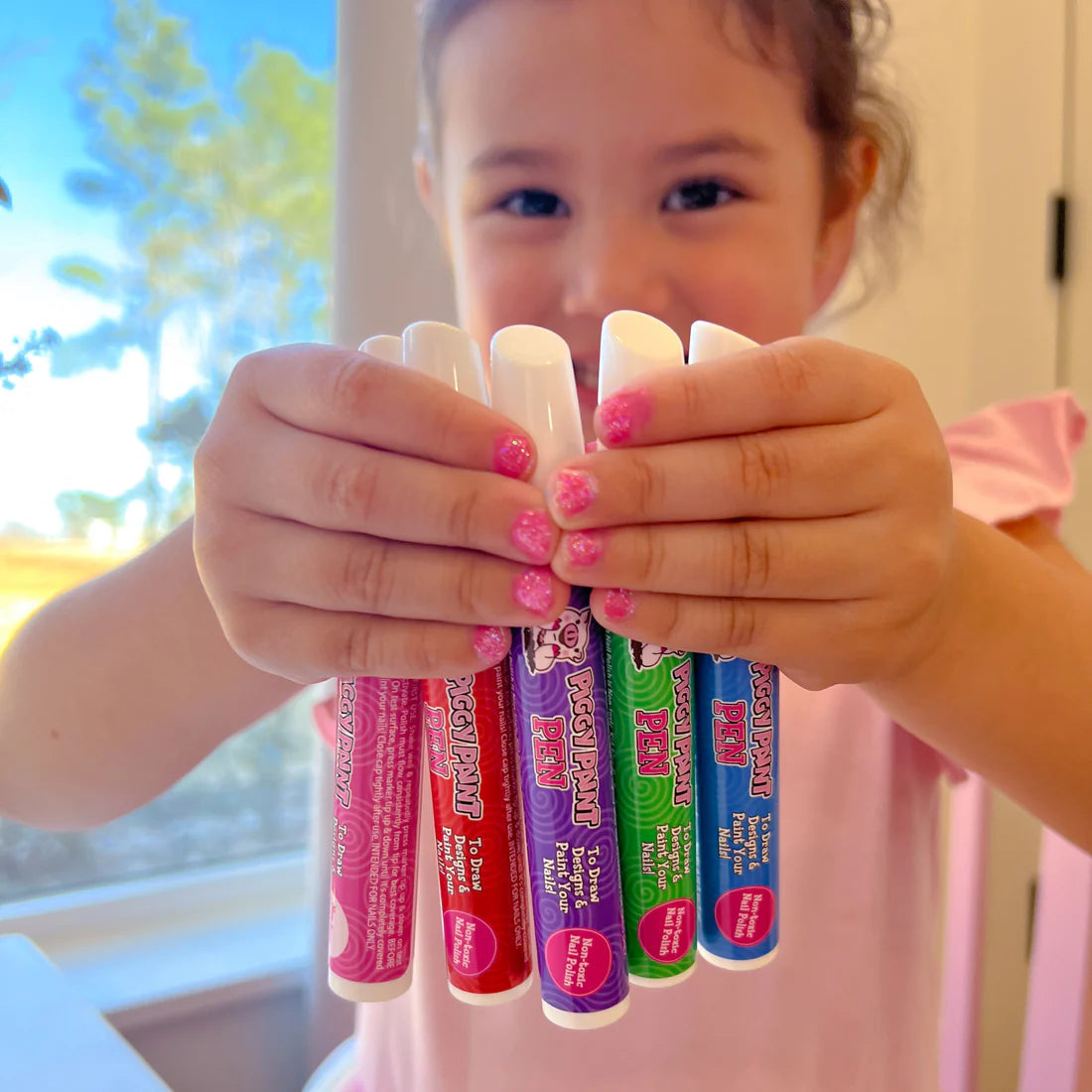 PIGGY PAINT - NAIL POLISH PIGGY PEN