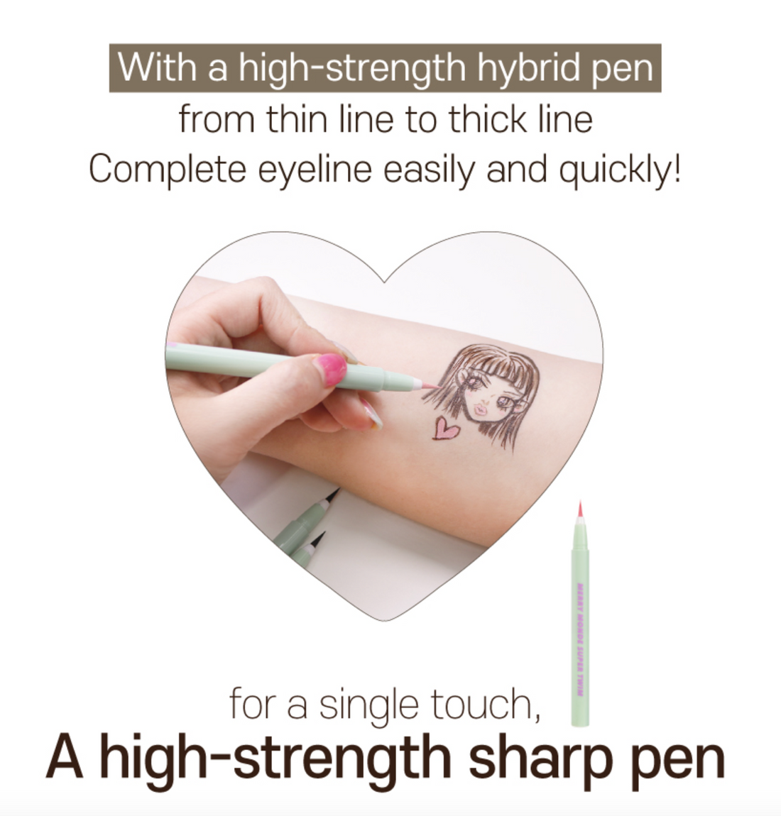 Merrymonde Super Twim Pen Eyeliner