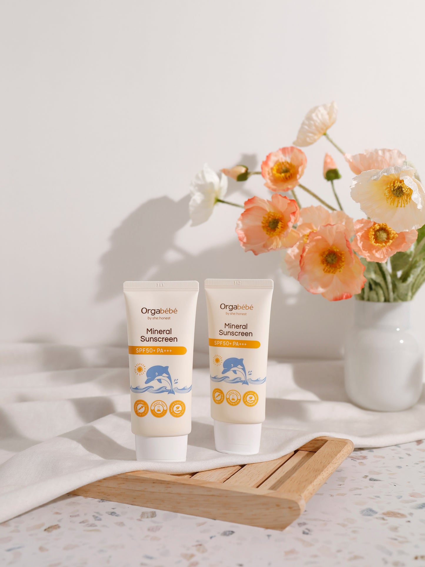 Orgabebe Mineral Sunscreen 50g SPF 50+ PA+++