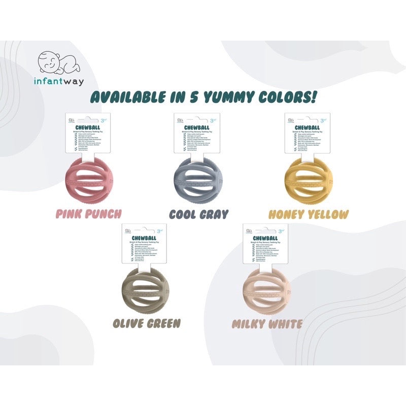 Infantway Chewball Stretch and Play Teething Toy