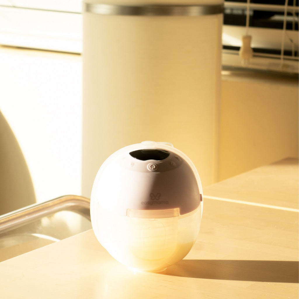 Easymama Wearable Electric Breast Pump – Hands-Free, Silent, Portable, USB Rechargeable, BPA-Free (1pc)