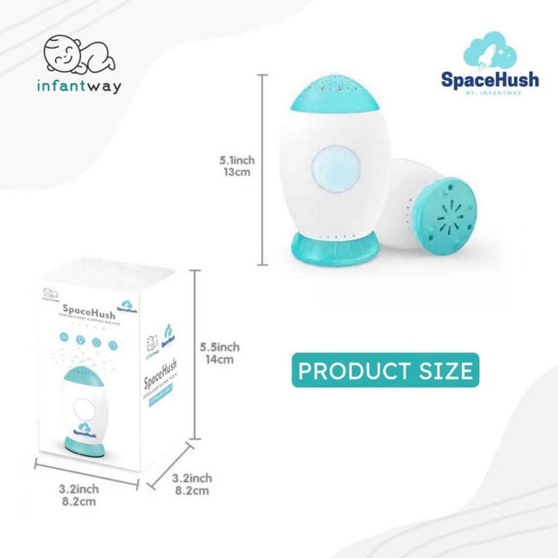 Infantway SpaceHush Baby Sleeping Sound Machine