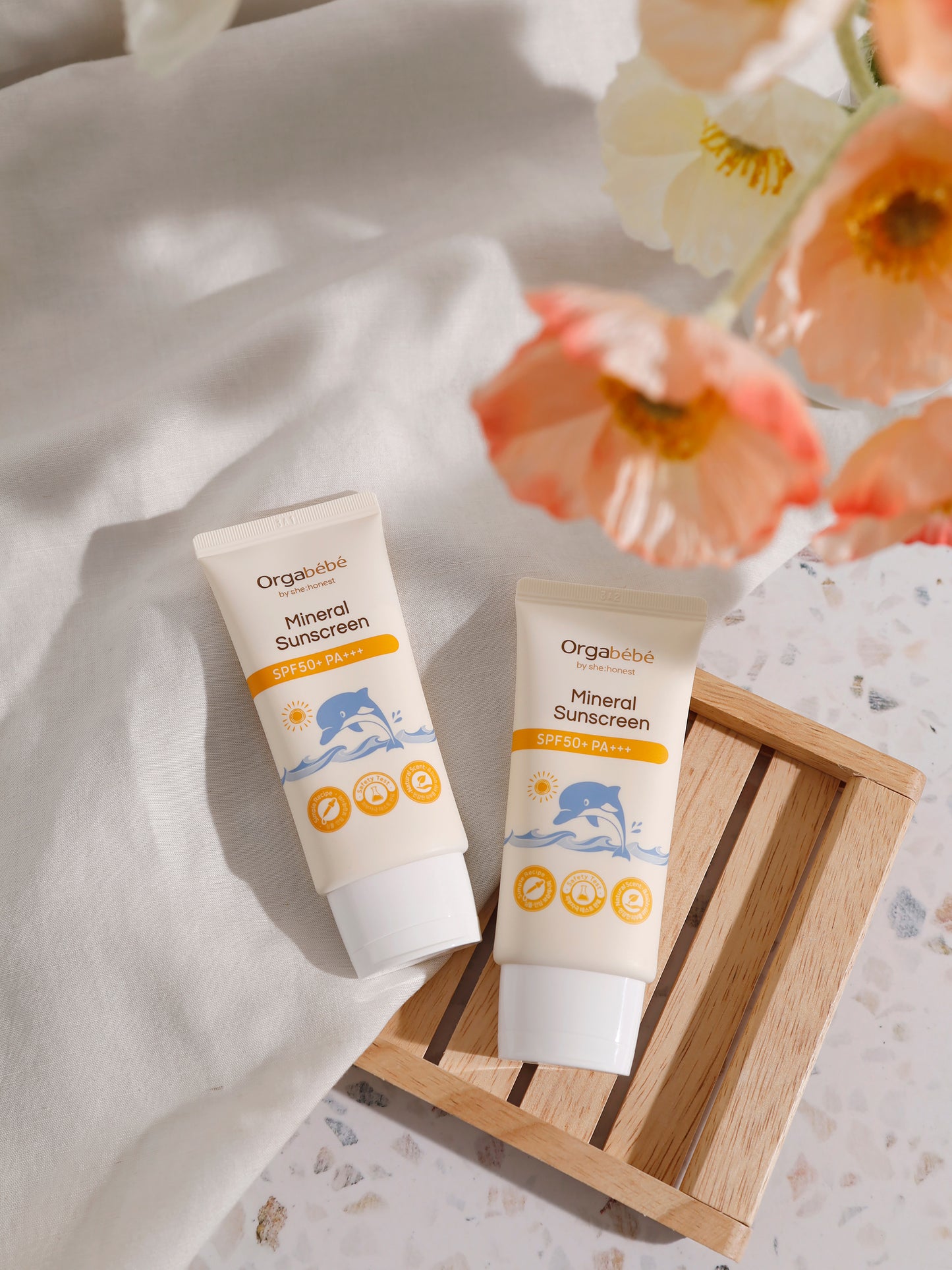 Orgabebe Mineral Sunscreen 50g SPF 50+ PA+++