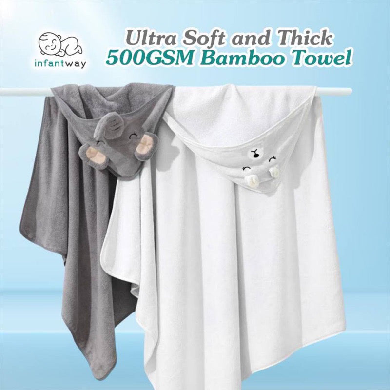 Infantway Baby Hooded Towelrobe