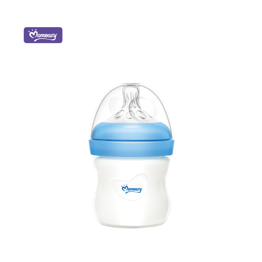 Momeasy 4oz/120ML Wide-neck Feeding Glass Bottle