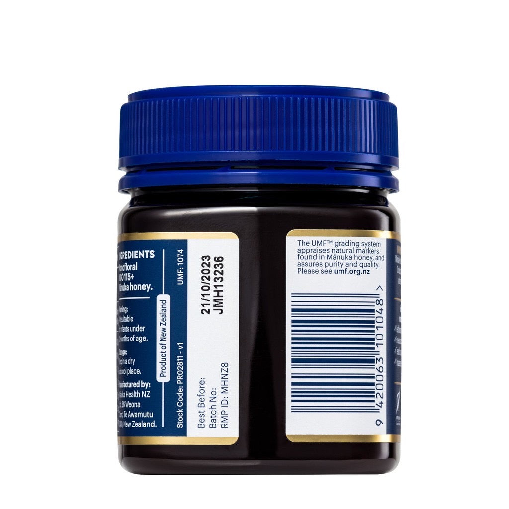 Manuka Health MGO 115+ UMF 6+ Manuka Honey 500ml- 100% Pure New Zealand Honey