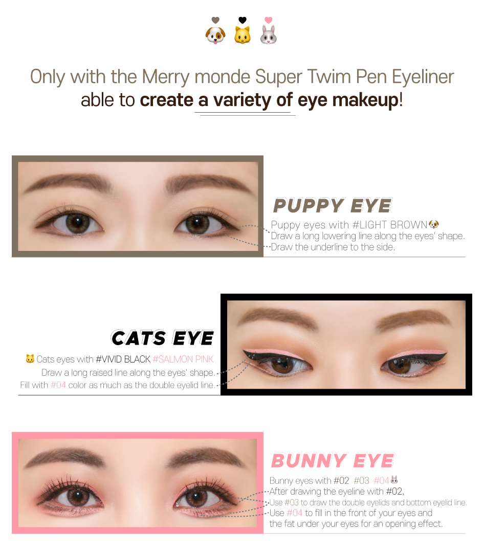 Merrymonde Super Twim Pen Eyeliner