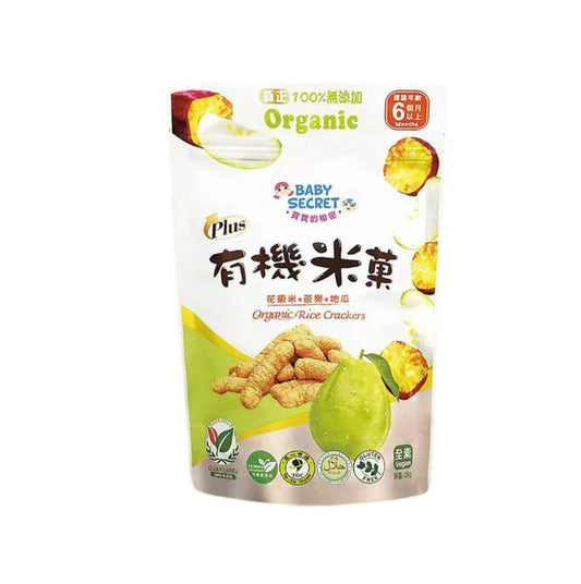 Baby Secret Plus Organic Rice Cracker 25g