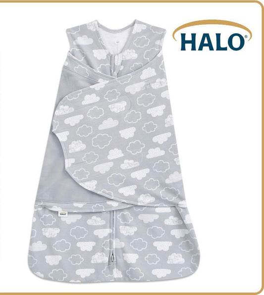 HALO Sleepsack Multi-way Swaddle (sleep sack wear infant wearable blanket pajama cotton)