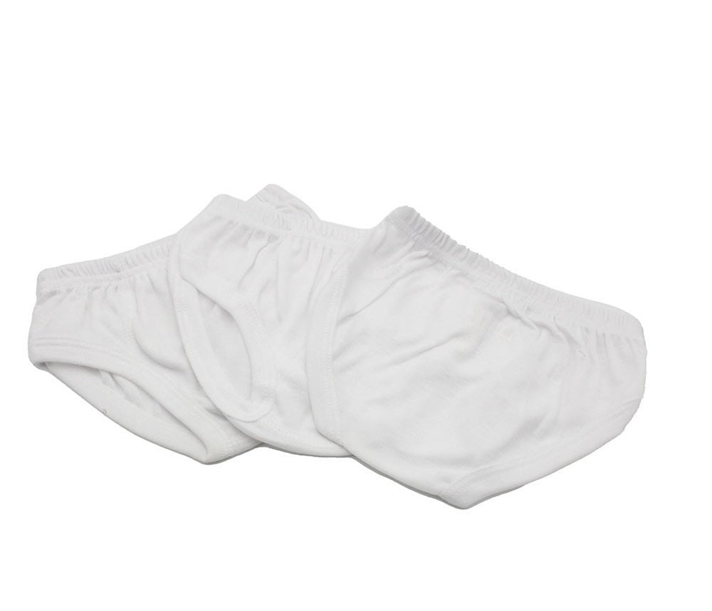 Lipton Baby White Boy's Brief (Set of 3)