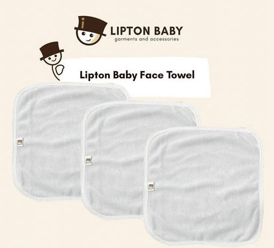 Lipton Baby Face Towel Set of 3