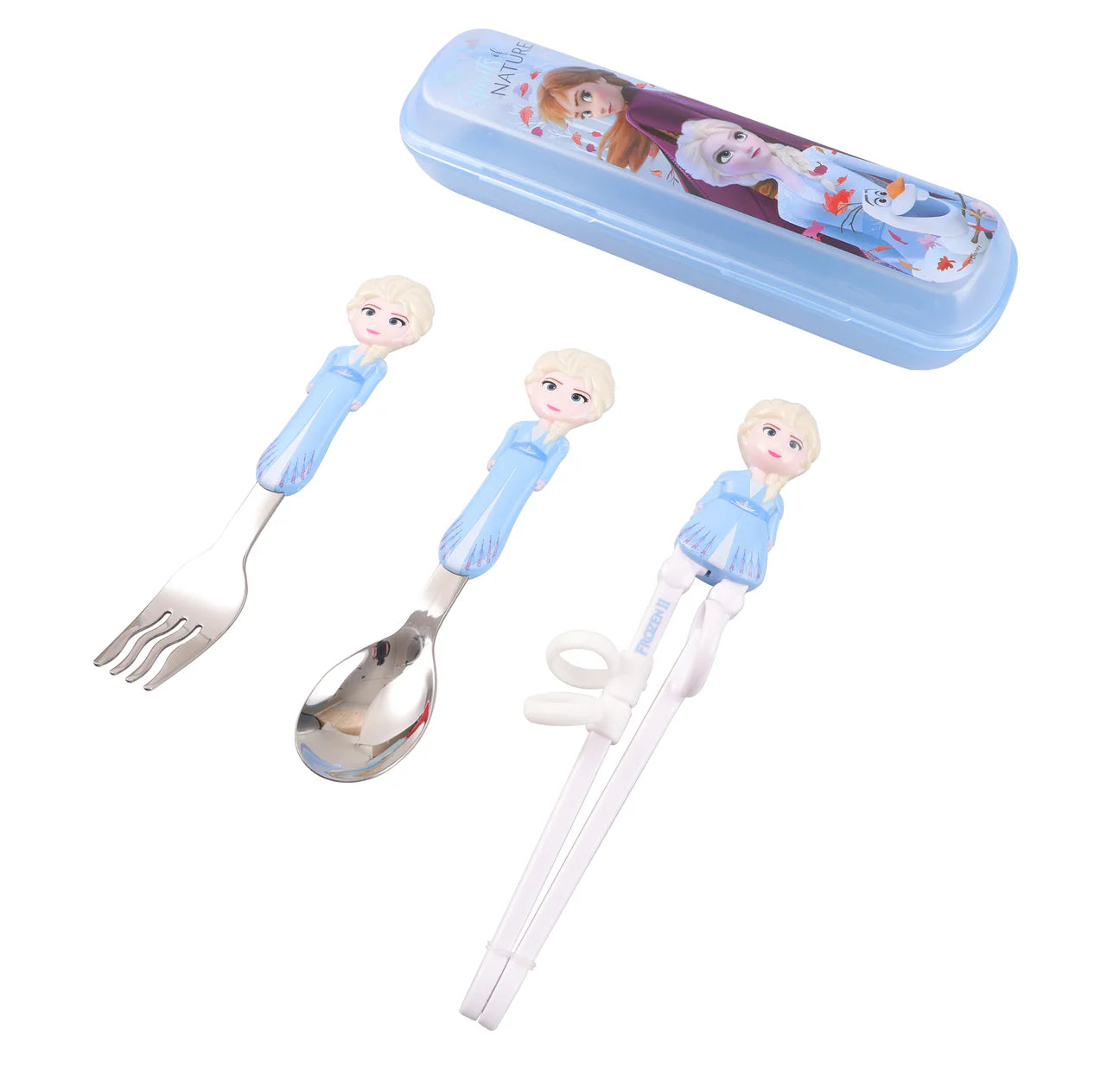 Dish Me Disney 3D Spoon, Fork and Chopsticks Set