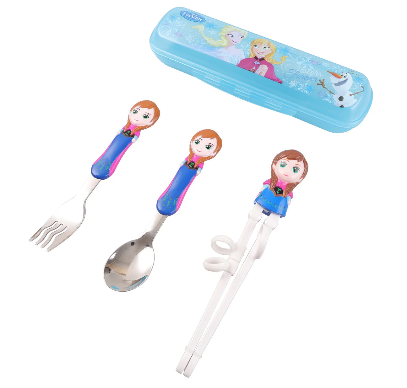 Dish Me Disney 3D Spoon, Fork and Chopsticks Set