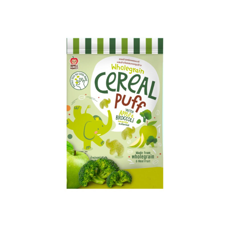 Apple Monkey Wholegrain Cereal Puff