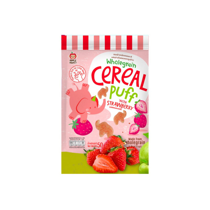 Apple Monkey Wholegrain Cereal Puff