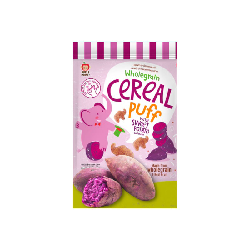 Apple Monkey Wholegrain Cereal Puff