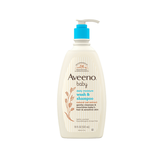 Aveeno Baby Daily Moisture Lightly Scented Wash & Shampoo