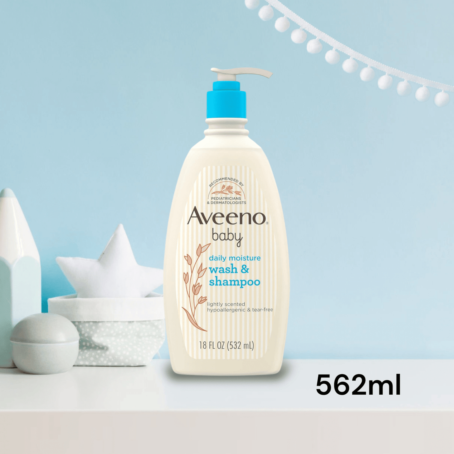 Aveeno Baby Daily Moisture Lightly Scented Wash & Shampoo