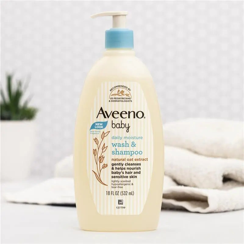 Aveeno Baby Daily Moisture Lightly Scented Wash & Shampoo